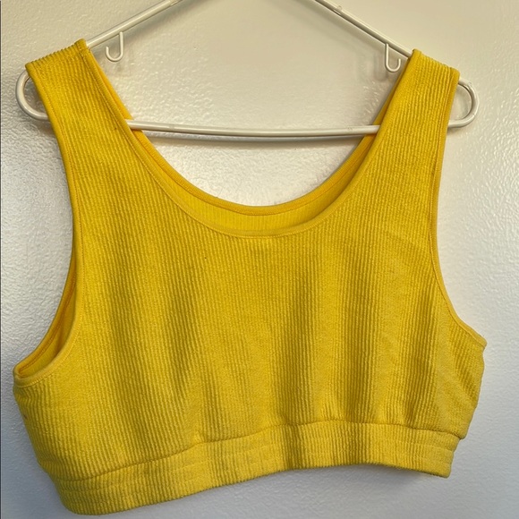 Womens juniors Space Jam Tune Squad Yellow Graphic Crop Tank Top crop top XXL - Picture 7 of 10